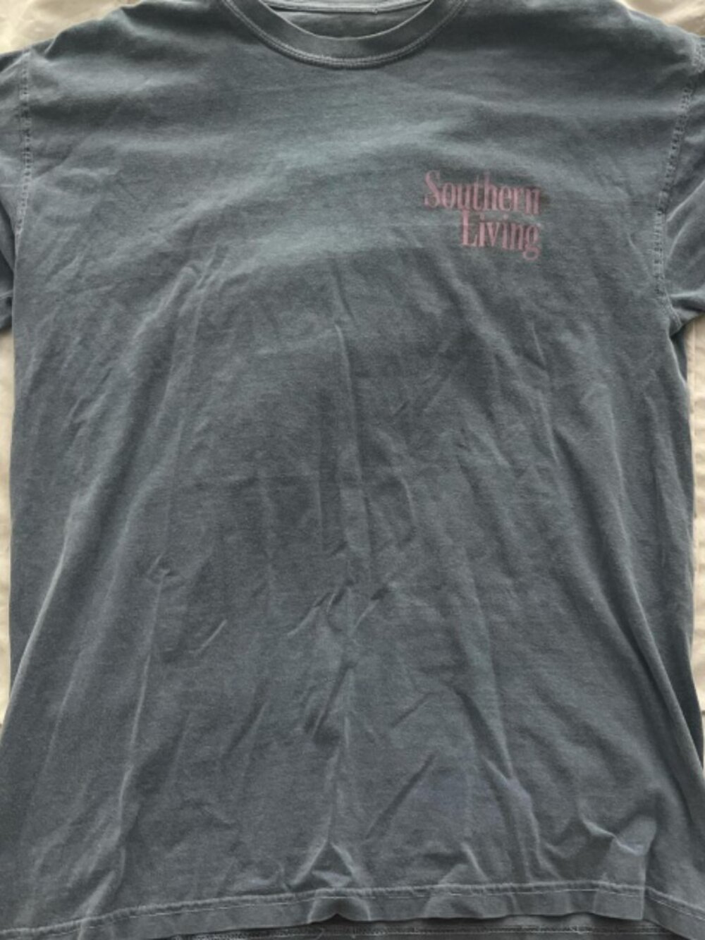 American retro Southern Living short sleeved T-shirt